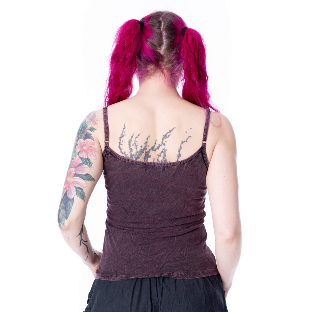 Innocent Lifestyle - Mosswhisper Mouwloze top - Roze